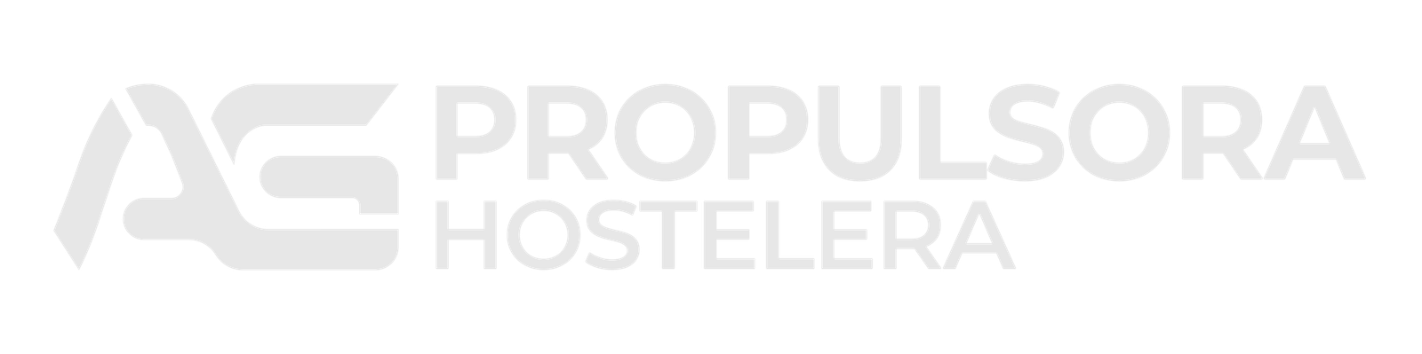 logo largo black andrés ag propulsora hostelera